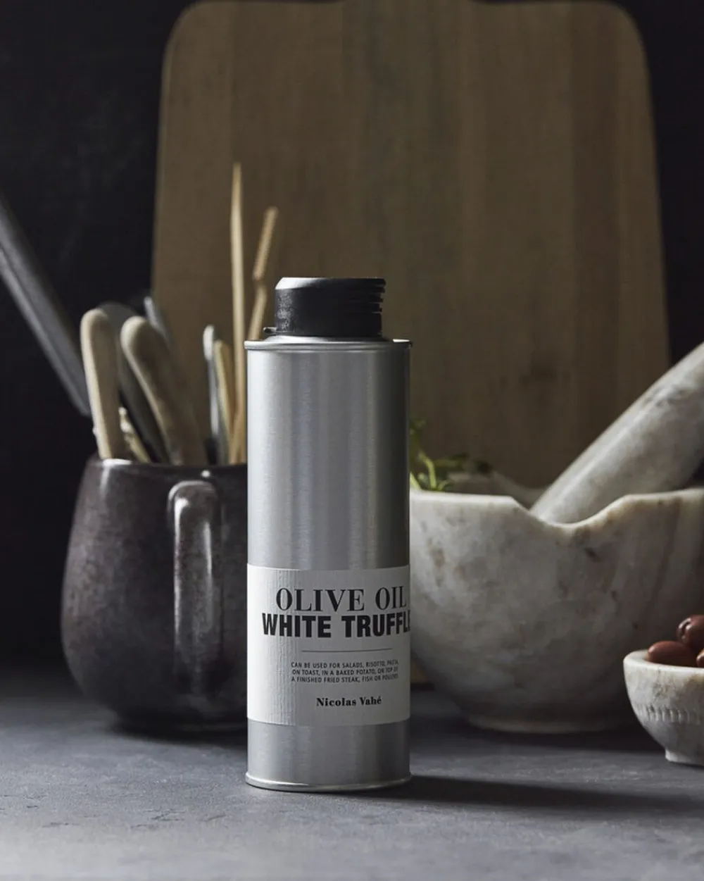 Nicolas Vahé Virgin Olive Oil - Hvid Trøffel, 25 cl. New