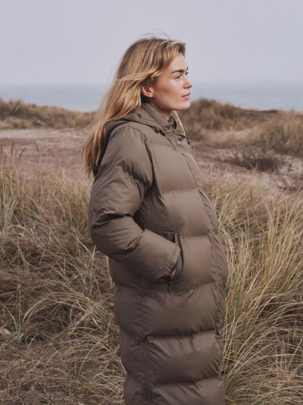 Viviana C Water Repellent Puffer Jacket>Neo Noir New