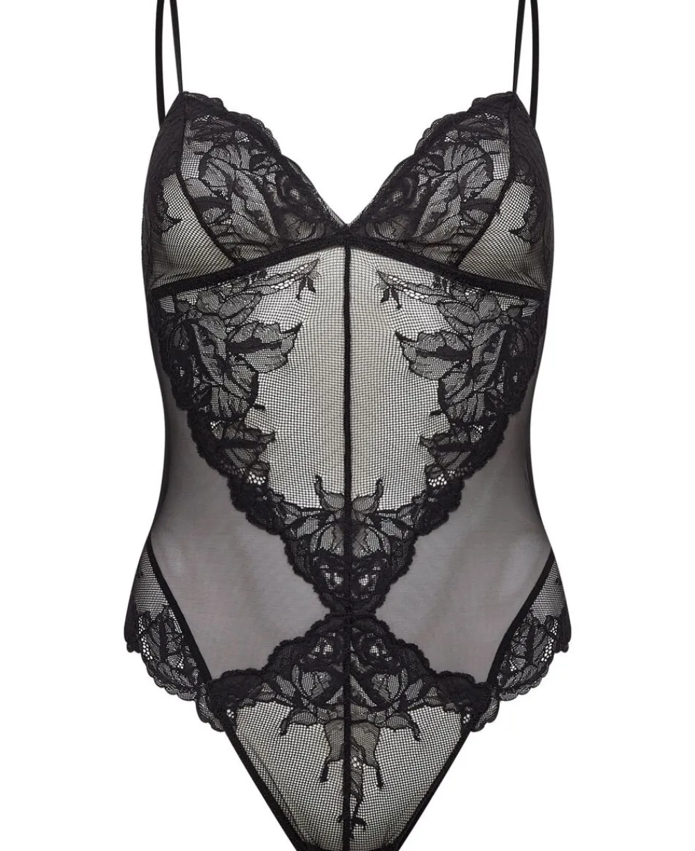 Wacoal VIVID ATTRACTION BODY Black Hot