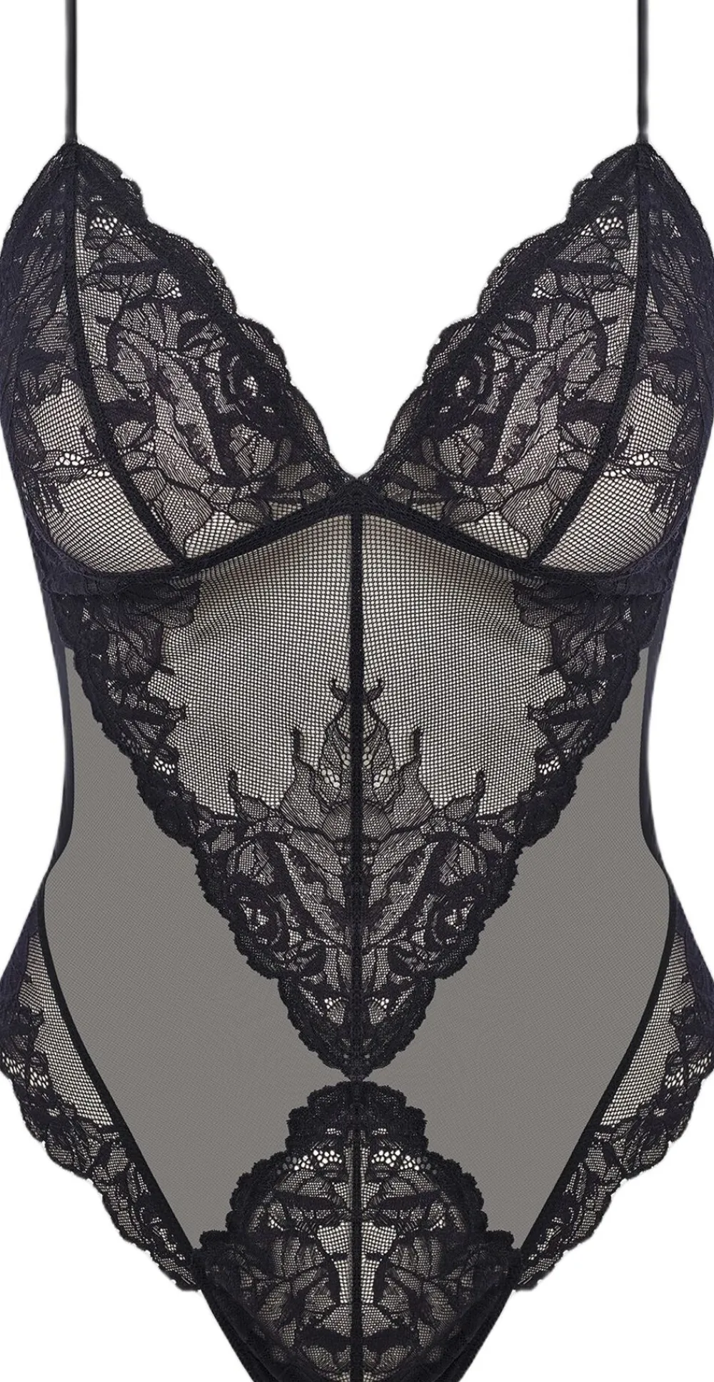 Wacoal VIVID ATTRACTION BODY Black Hot