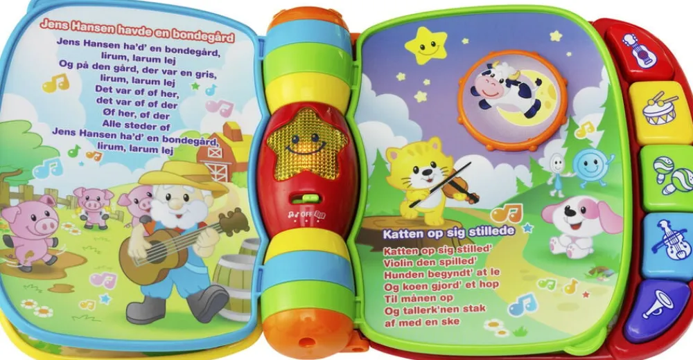Vtech Musikbog m sange>V tech Best
