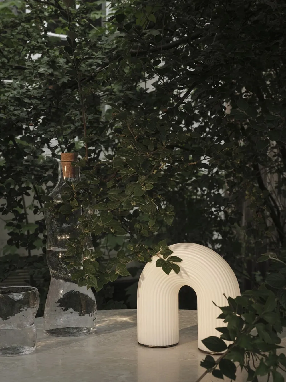 Ferm Living Vuelta Portable Lamp - White