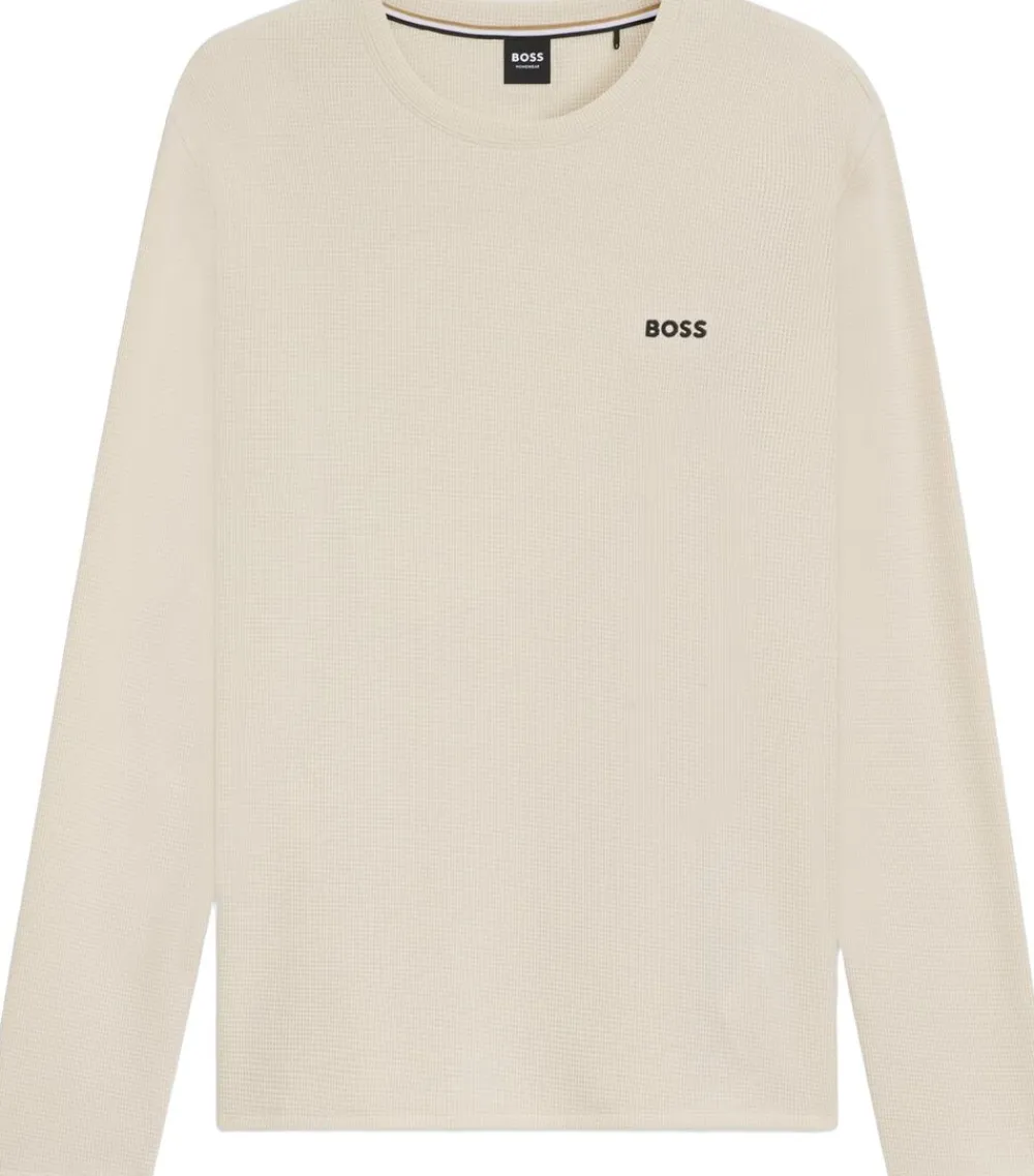 BOSS Waffle LS-Shirt