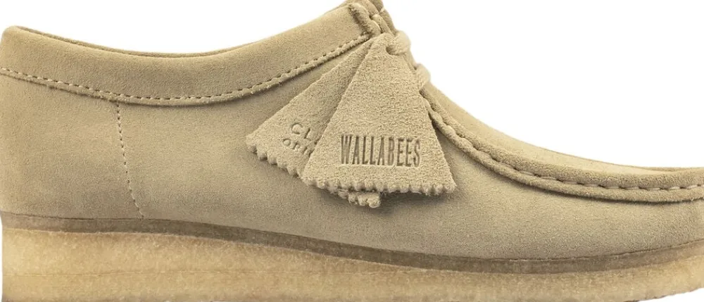 Dame Clarks Originals Wallabee. , D, 4
