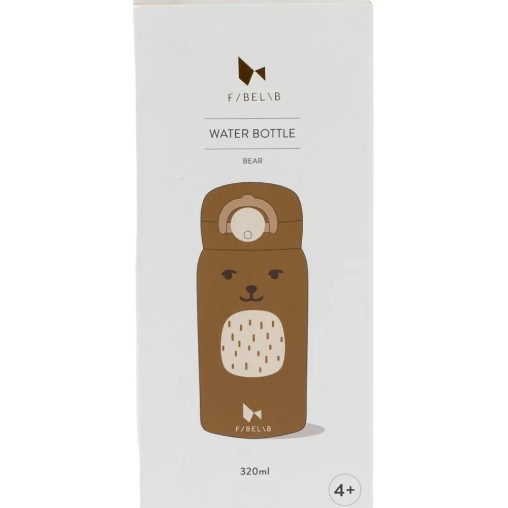 Børn Fabelab Water bottle - Small - Bear -