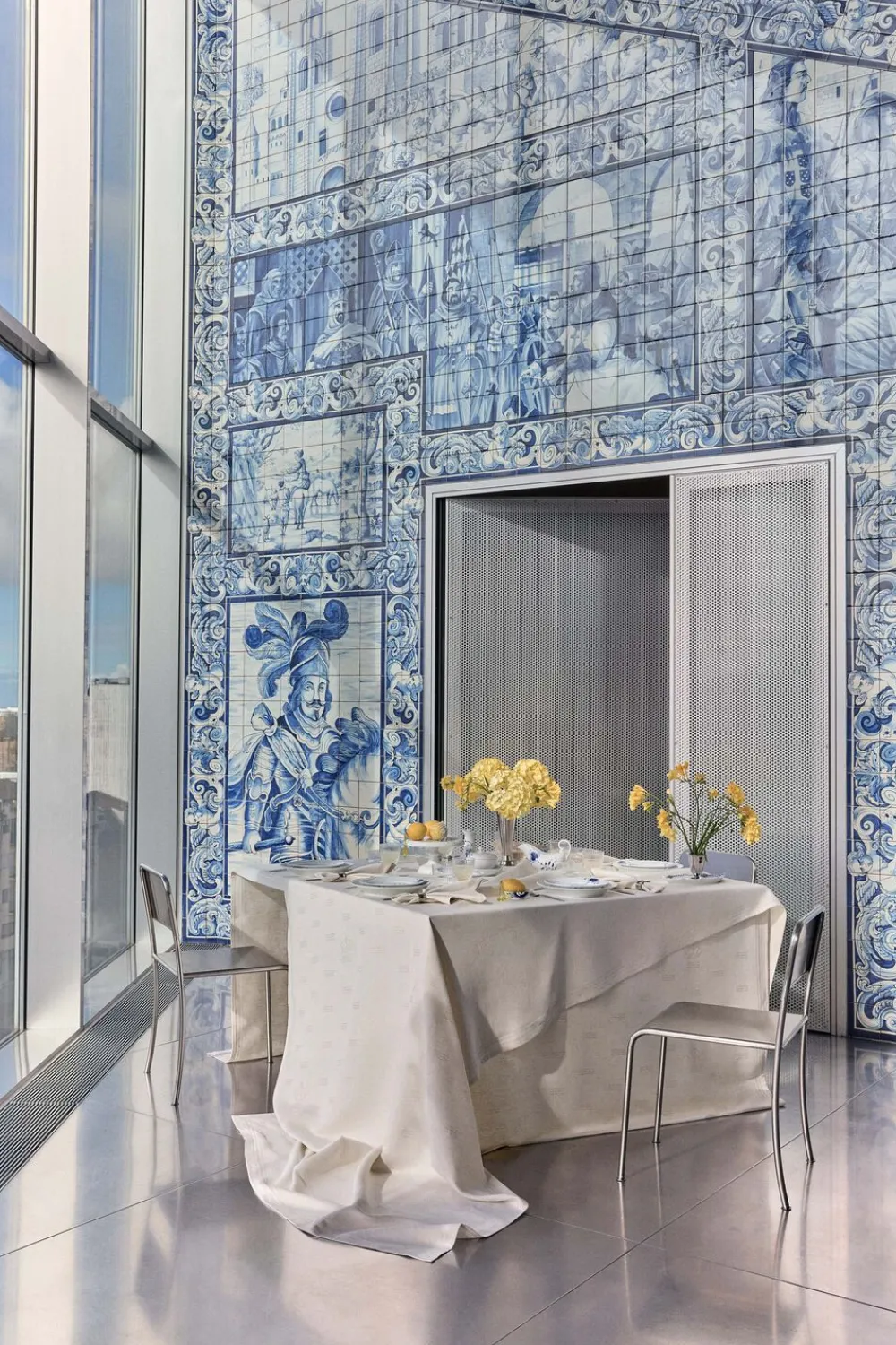 Waves dug, hvid, 320 X 144 cm>Royal Copenhagen Hot