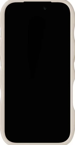 HoldIt Wavy Case iPhone 17 Pro Light /Transparent Beige Clearance