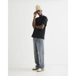 Woodbird WBBaine Base Tee Black Hot