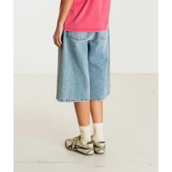 Woodbird WBShan Bermuda Shorts Light blue Outlet
