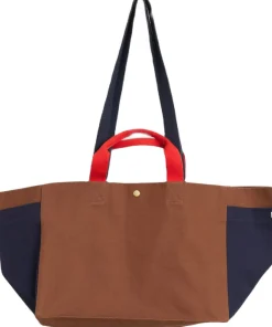 Weekend Bag (Organic)-Small-Brown multi>Hay