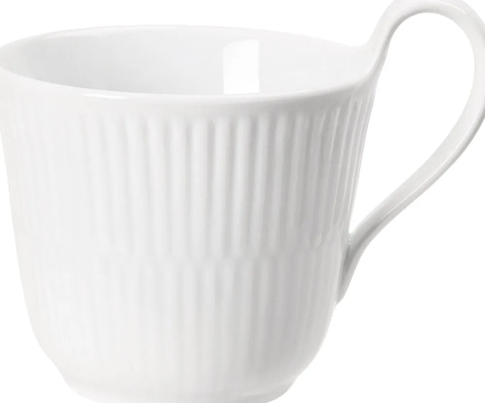 White Fluted High Handle Cup 24cl>Royal Copenhagen Sale