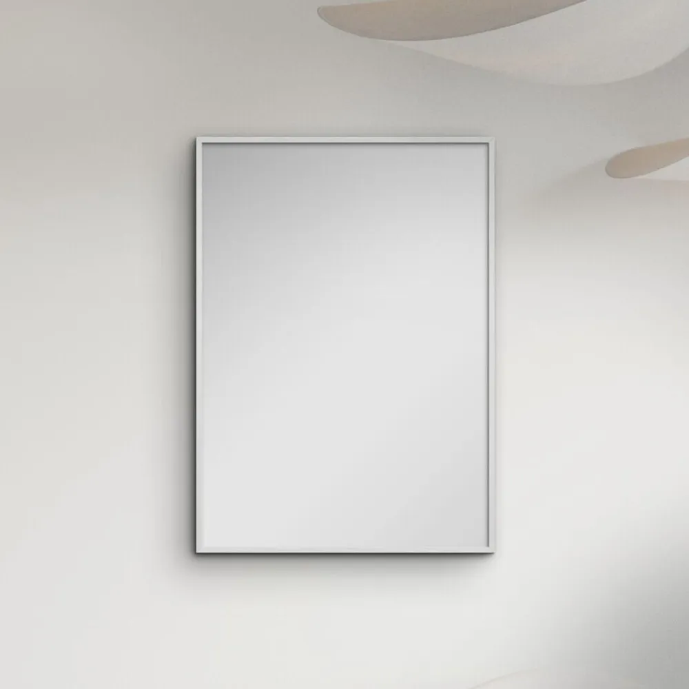 White Wood Mirror>Poster & Frame Hot