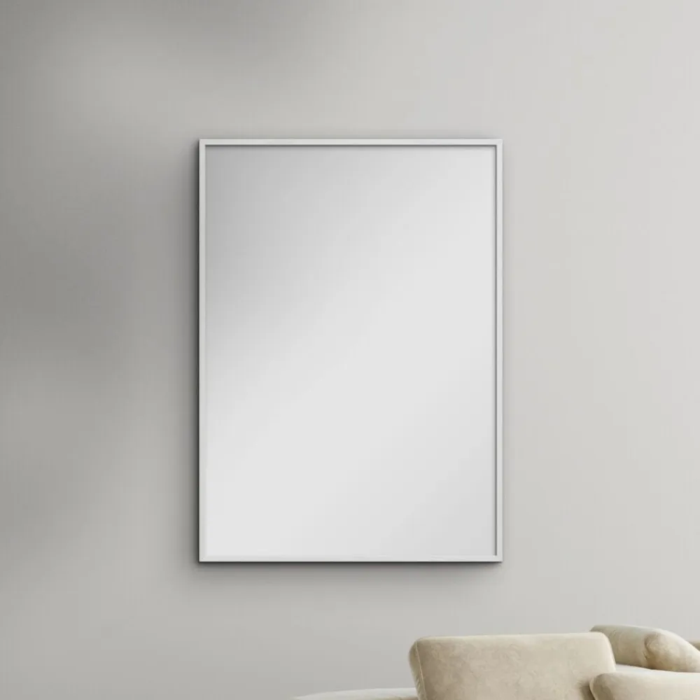 White Wood Mirror>Poster & Frame Hot