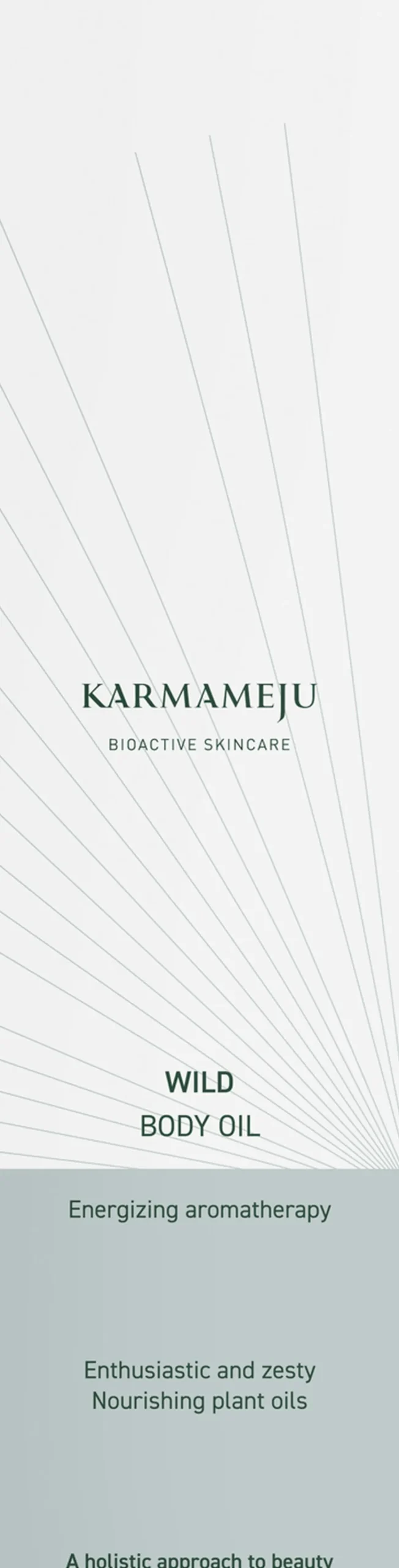 Karmameju Skincare WILD kropsolie Outlet