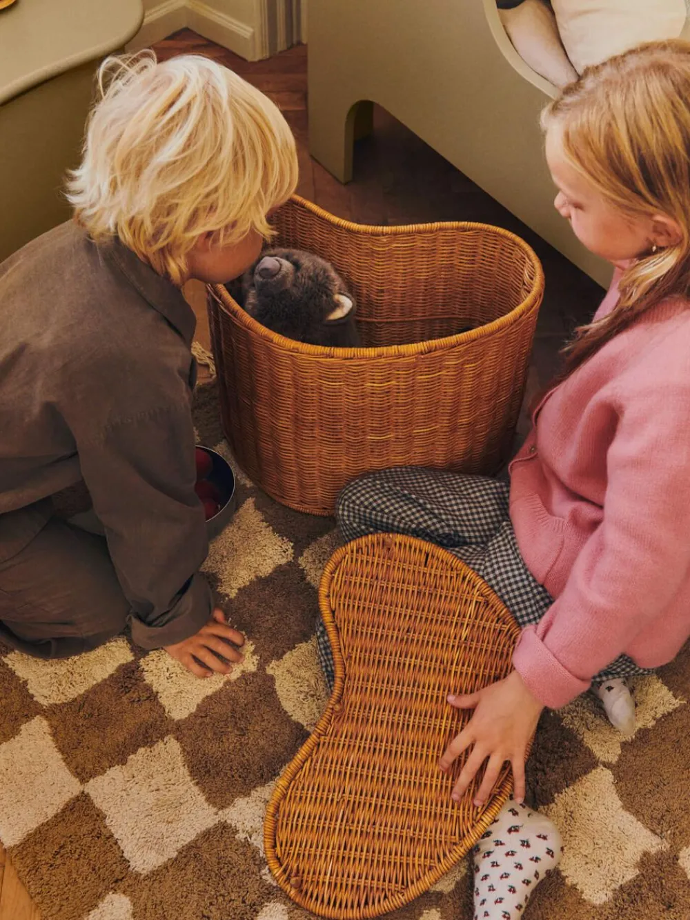 Willora Braided Storage - Set of 2 - Natural>Ferm Living Hot