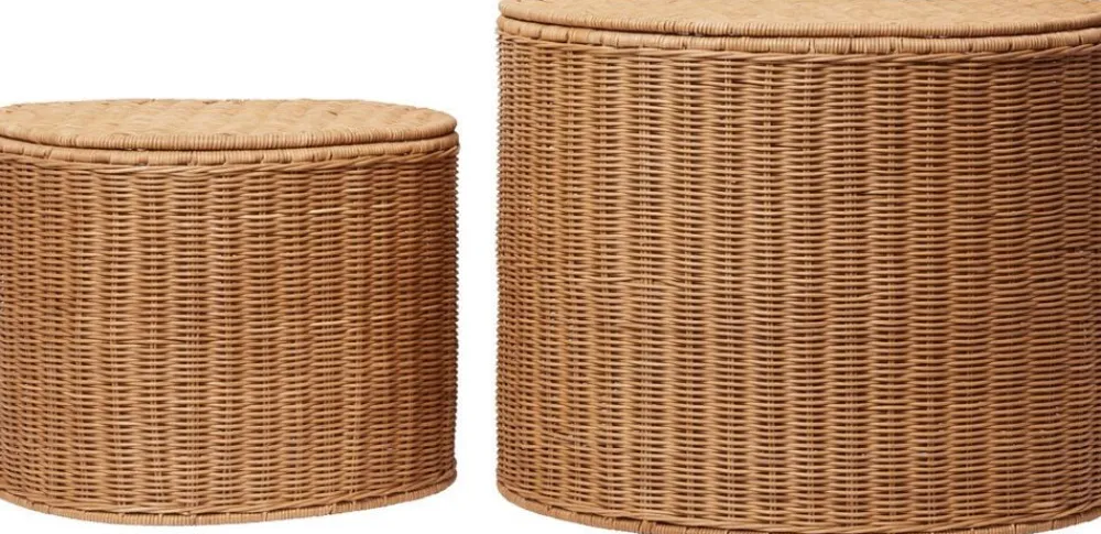Willora Braided Storage - Set of 2 - Natural>Ferm Living Hot