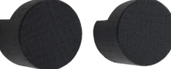 Ekta Living Wood knot, Black, 2 pcs Discount