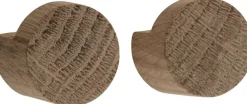 Ekta Living Wood Knot, Oiled, 2 pcs