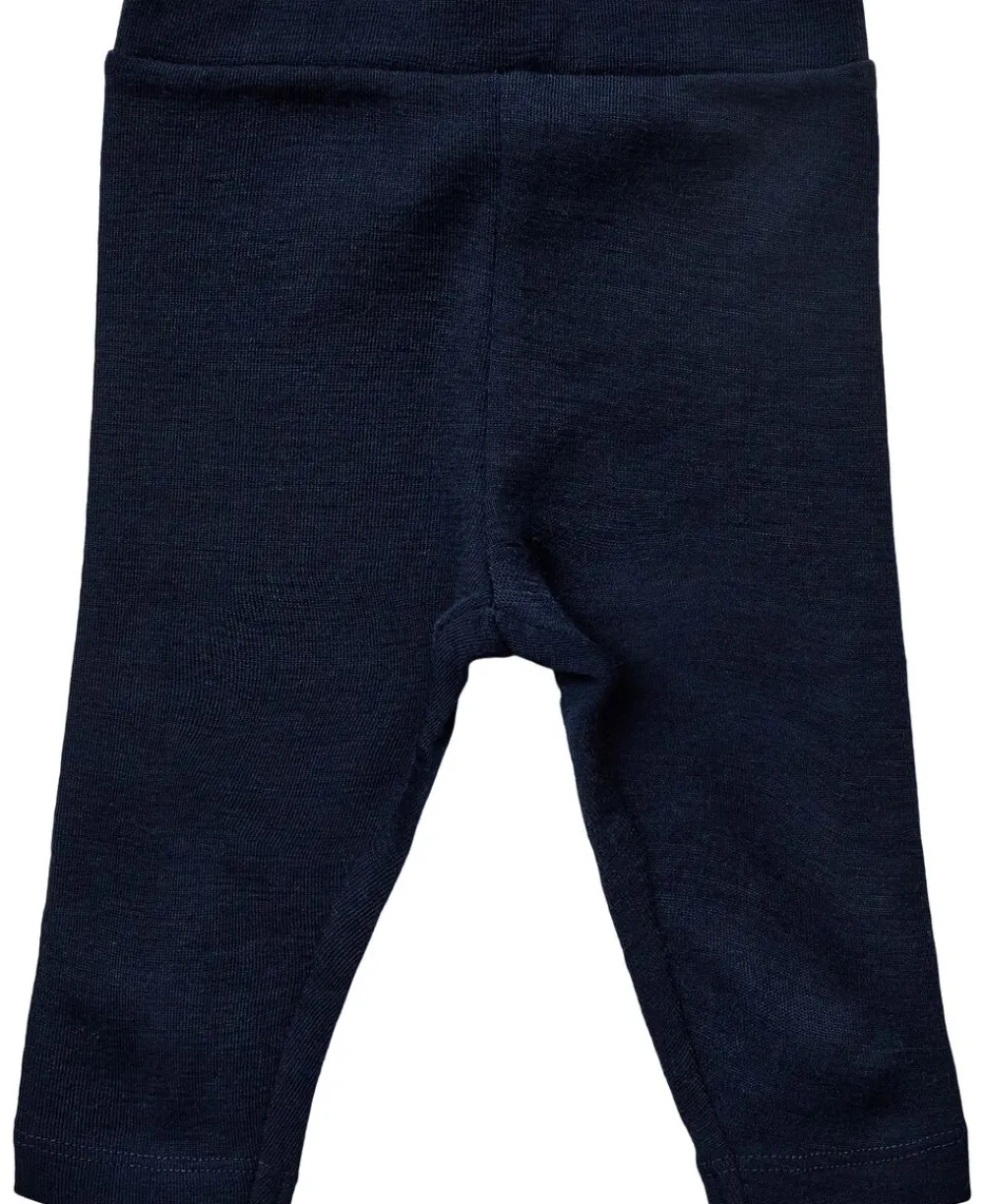 Magasin du Nord Collection Woola 2 leggings - RWS Merino Wool Navy