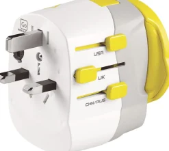 Dame Go Travel Worldwide adaptor + USB