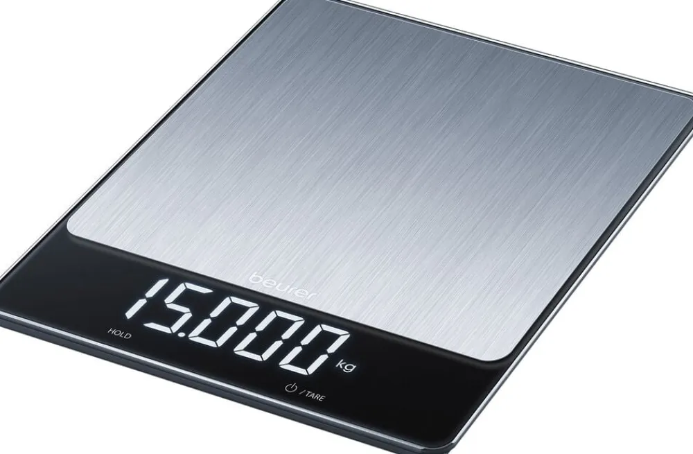 Beurer XL Køkkenvægt KS 34 Stainless steel Online