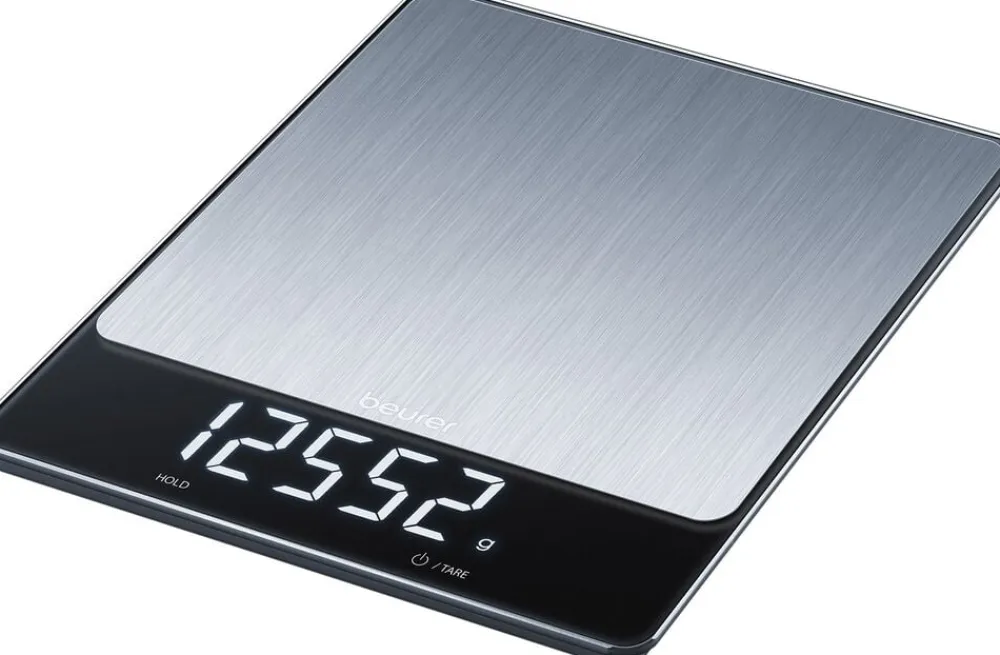 Beurer XL Køkkenvægt KS 34 Stainless steel Online