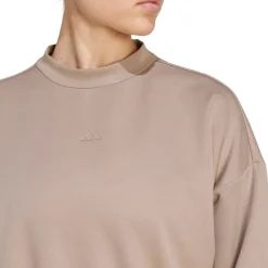 adidas Yoga Essentials Cover-Up Sweatshirt Brun
