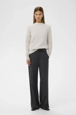 InWear YuktaIW Pant Medium grey melange Outlet